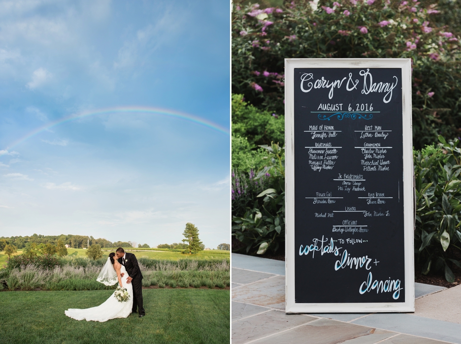 early mountain vineyard wedding