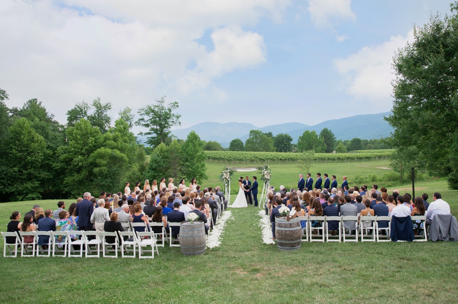 Veritas Vineyards Winery Wedding  Afton  Va  Weddings  